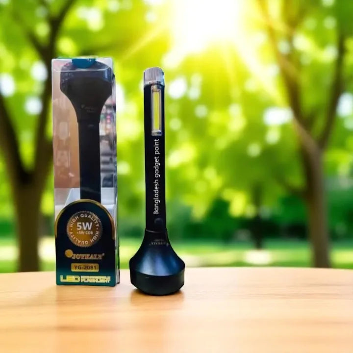 Joykali YG-2081 Rechargeable Flashlight – Bright LED Portable Torch